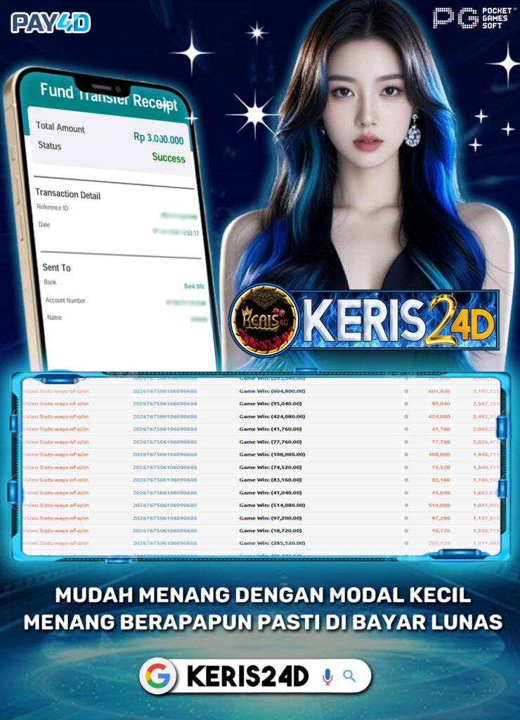 JACKPOT SLOT WAYS OF QILIN 26 FEBRUARI 2026